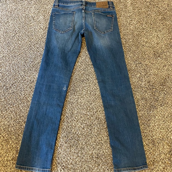 Volcom Youth Sz 26 2x4 Skinny Jeans - Picture 2 of 6
